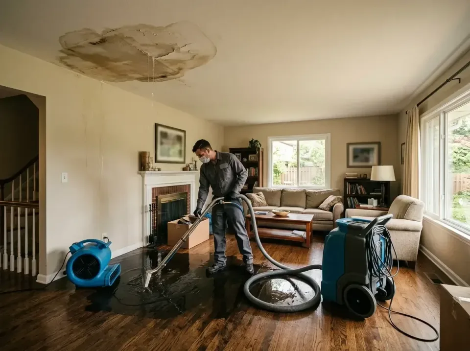 attic-pipe-burst-ceiling-drip-008 — frequently asked questions, Water Damage Restoration & Carpet Care in Pittsfield, MA